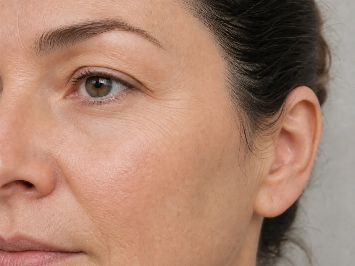 Eye area after twelve weeks of use